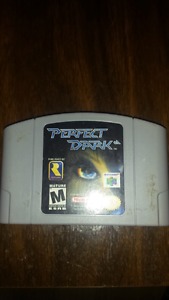 Wanted: Perfect dark and 007 N64