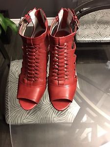 Wanted: Red leather shoes