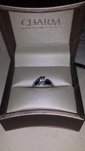 White gold diamond ring for sale