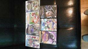 Wii,PS2 & GameCube games
