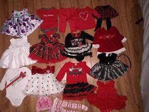 0-3m & 3-6m Baby girl Dresses
