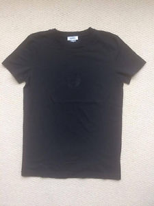 2 Versace Ferre t shirt top black white size S %
