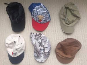 6 Hats Leather Family guy giants montreal SF baseball cap