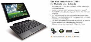 Asus Convertible Tablet w/ keyboard, touch screen, android