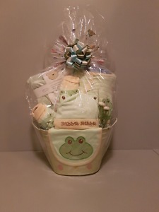 Baby gift basket