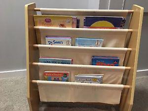 Bookcase complete with 29 books