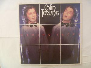 COLIN TOWNS Making Faces -  Import LP