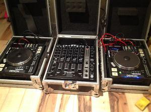 Denon DJ S and X mixer in case makers