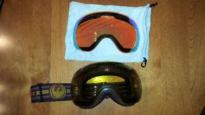 Dragon APX - Ski/Snowboarding Goggles - 2 Lenses - $80