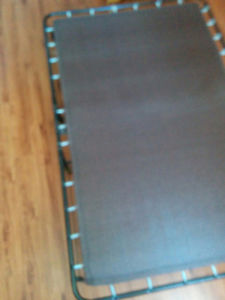 Folding bed frame