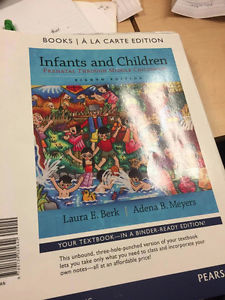 Infants and Children: 8th edition textbook