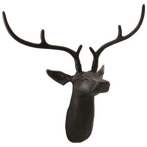 Iron Deer Head with Antlers