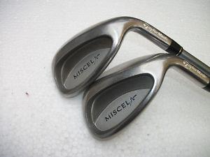 LADIES TAYLOR MADE MISCELA PW AND SAND WEDGE R.H.