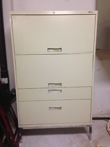 Large metal cabinet