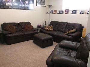 Leather Living room set