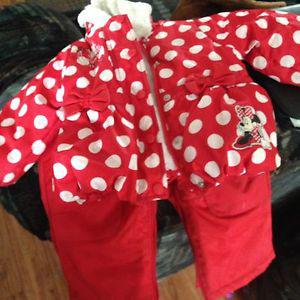 MINNIE MOUSE sNOWSUIT