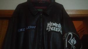 Mens 2xl genuine leather jacket (MEMPHIS BLEEK)