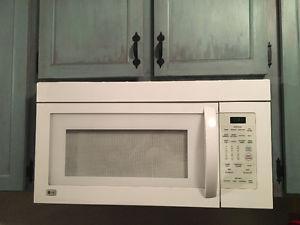 Over the range microwave