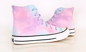 Pastel Galaxy Converse