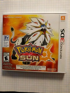 Pokemon sun for 3ds