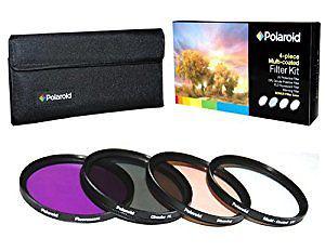 Polaroid UV CPL 67mm Filter Kit
