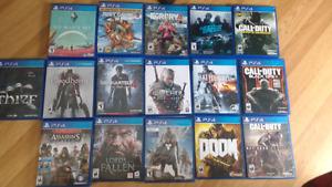 Ps4 Games to trade or sell