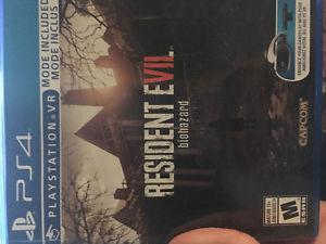 Resident evil 7 PS4