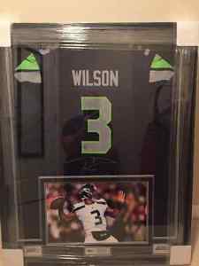 Russell Wilson signed jersey