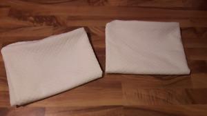 Two Standard/Queen Pillow Protectors - New