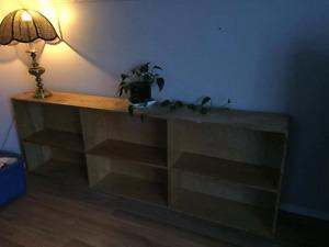 Wooden Shelf 7'6" Long