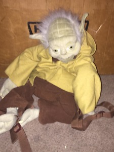 Yoda star wars backpack