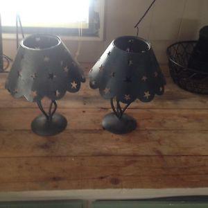 cute metal tealight candle holders