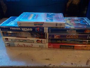 gaming stuff, and disney vhs all for sale. make a offer