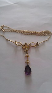 10k Gold Antique Necklace