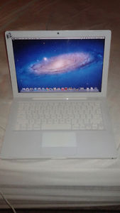 13-Inch White Apple Macbook Mid 