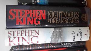 3 Stephen King Novels hc $10