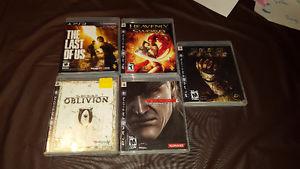 4-PS3 Games $10 each