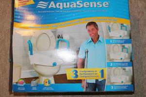 AQUA SENSE RAISED TOILET SEAT