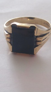 Antique 10k Gold Men's Ring