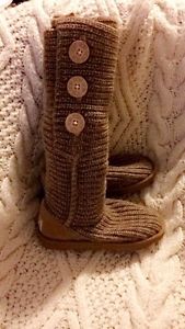 Authentic knitted UGG boots