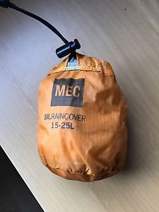 Backpack rain cover (from MEC)