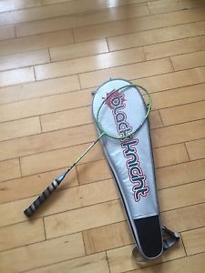Badminton racket black knight