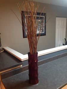 Bamboo Vase and Twigs
