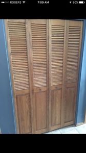 Bi-fold closet doors