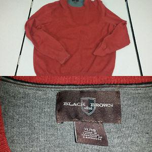 Black/Brown brand sweater (size xl)