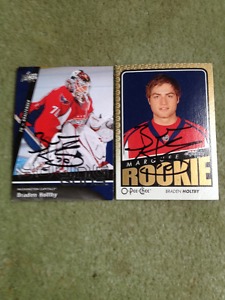 Braden Holtby Rookie Cards Autographed