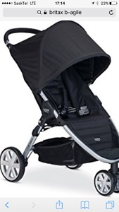 Brand New Britax B-Agile Stroller and Tray