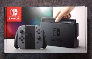 Brand New Nintendo Switch, Grey, SEALED