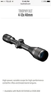 Bushnell trophy scope 4-12x 40mm scope details new