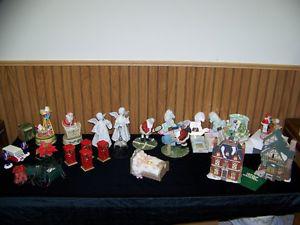 CHRISTMAS MUSIC BOXES, & DECORATIONS